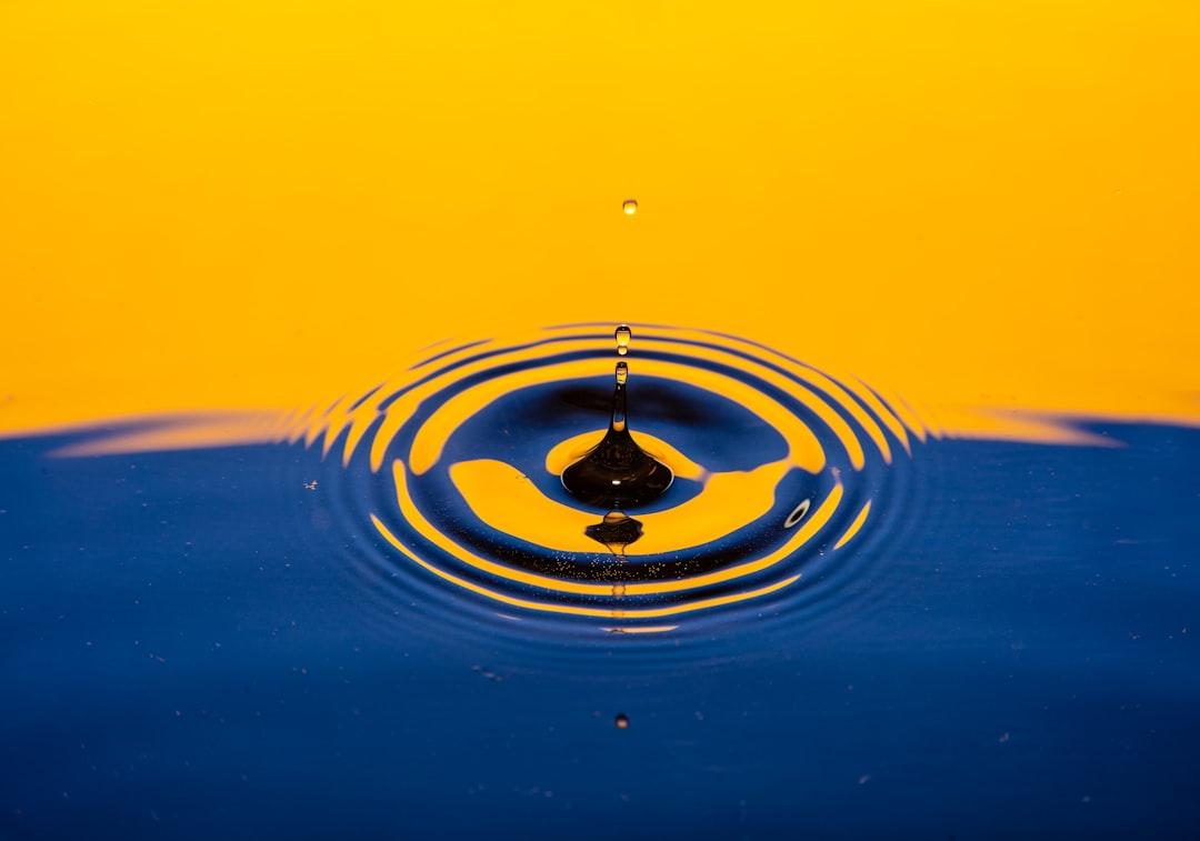 Water droplets from Izzy Gibson on Unsplash