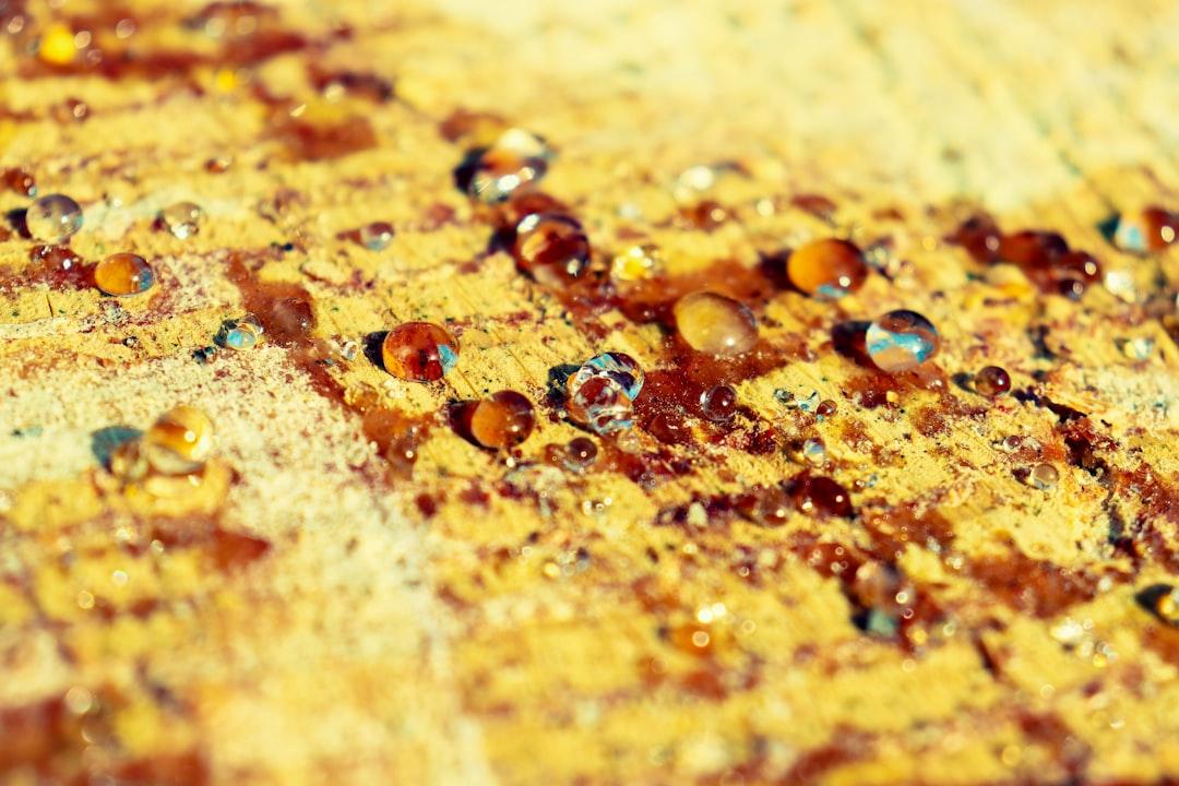 A close up of water droplets on a surface from Sardar Faizan on Unsplash Bệnh chàm